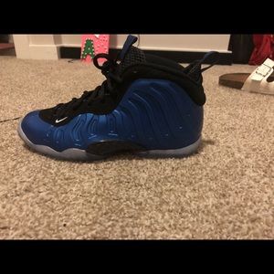 Royal blue foams